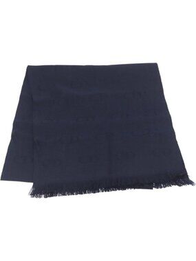 Christian Dior Scarf Wool Navy